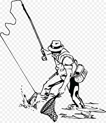 Fishing Rods Fisherman Fly fishing Clip art - Fishing 