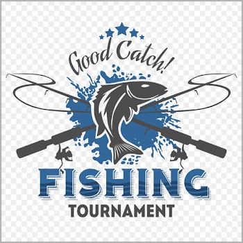 Fishing Royalty-free Clip art - Fishing rod cross flag 