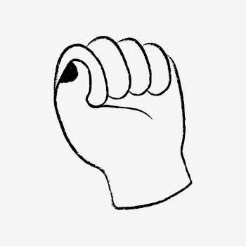 Fist clip art, cartoon sticker | Free Vector Illustration - rawpixel