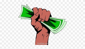 Fist Clipart Money - Fistful Of Dollars Clipart