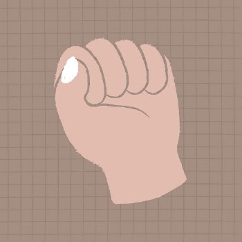 Fist hand doodle sticker, empowerment | Free Vector Illustration - rawpixel