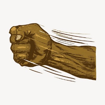 Fist punch clipart, fighting illustration | Free Vector Illustration - rawpixel