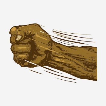 Fist punch in motion illustration. | Free Photo - rawpixel
