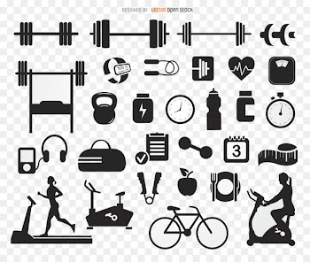 Fitness Centre Physical fitness Bodybuilding Icon - Gym Creative Collection 