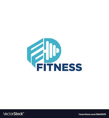 fitness logo initials ff