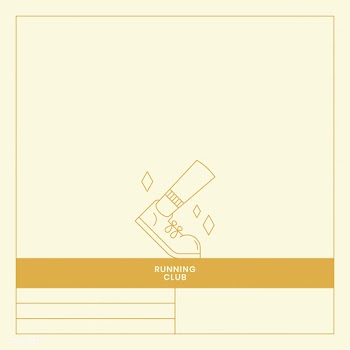 Fitness themed paper note | Free stock vector - 1206736