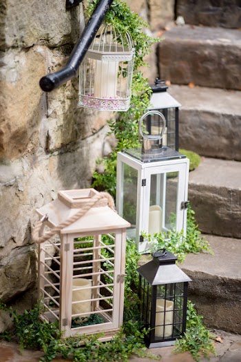 Five Assorted-color Flameless Candle Lanterns