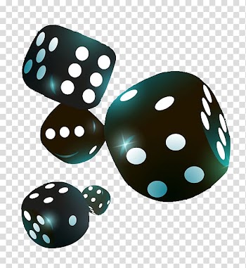 Five black dice , Yahtzee Dice game Icon, Black dice transparent background PNG clipart