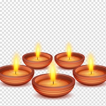Five brown lighted votive candle illustration, Candle Light Flame, Lotus Lantern Festival transparent background PNG clipart