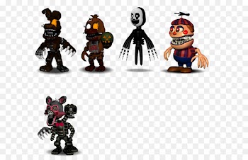 Five Nights at Freddy's 4 FNaF World Five Nights at Freddy's 2 Halloween - Circus characters 