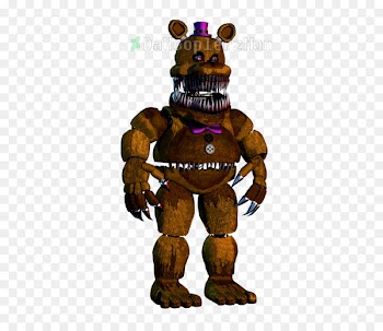 Five Nights at Freddy's 4 Nightmare Animatronics - Fred Bear 