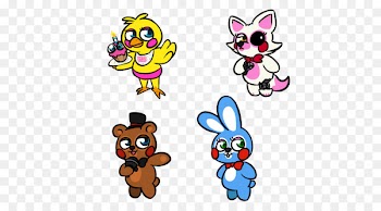 Five Nights at Freddy's: Sister Location Animatronics Ultimate Custom Night Nightmare Bunny - stikers 