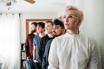 Five People in Line