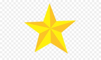 Five-pointed star Euclidean vector - Golden five-pointed star 