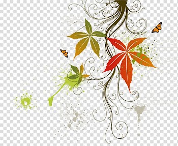 , Five Star tide leaves transparent background PNG clipart