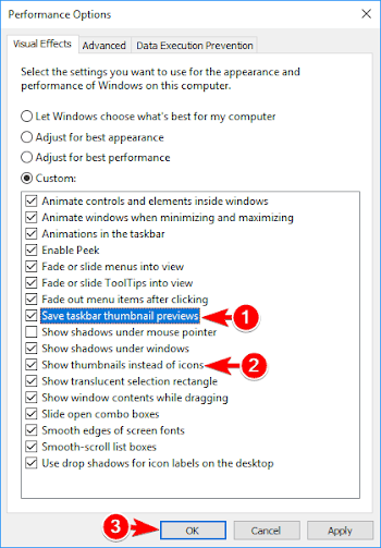 Fix: Thumbnail previews not showing on Windows 10, 8, 7
