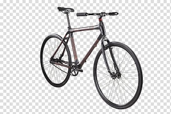 Fixed-gear bicycle Bicycle Frames Single-speed bicycle Road bicycle, bicycles transparent background PNG clipart