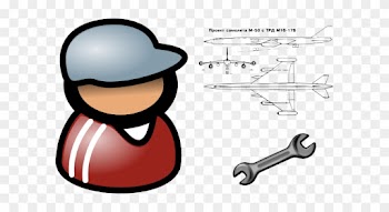Fixed Wing Mechanic Clip Art At Clker - People Clipart
