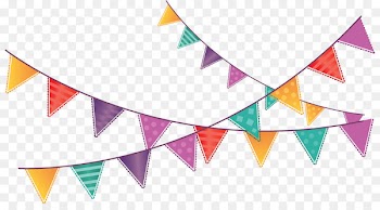 Flag Birthday - Flags hanging flags 