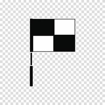 Flag Black and white, Black and white plaid flag transparent background PNG clipart