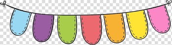 Flag Carnival, Pull color flag transparent background PNG clipart