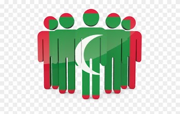 Flag Clipart Maldivian - People With Brazil Flag