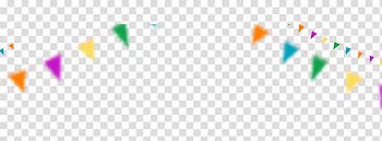 Flag , Colored hanging flags transparent background PNG clipart