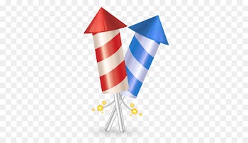 flag line red - Firecracker 