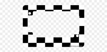 Flag Motorcycle License Plate Frame - Frame Racing Png