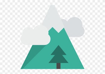 Flag Mountain Scalable Vector Graphics Icon - Tree Icon Snow
