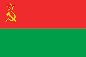 Flag of a communist Burkina Faso SSR : vexillology