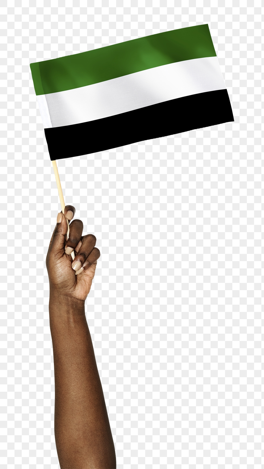 Flag of Afghanistan png in black | Free PNG - rawpixel