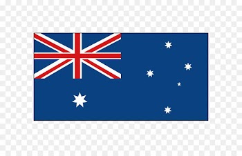 Flag of Australia T-shirt - Side of the flag of Australia 