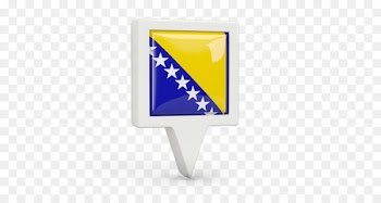 Flag of Bosnia and Herzegovina Yellow Rectangle - bosnia icon 