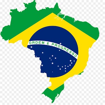 Flag of Brazil Globe Map - brazil 