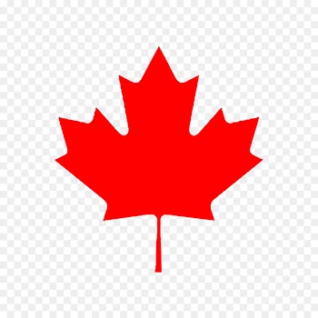 Flag of Canada Maple leaf Flag of the United States - red leaves 