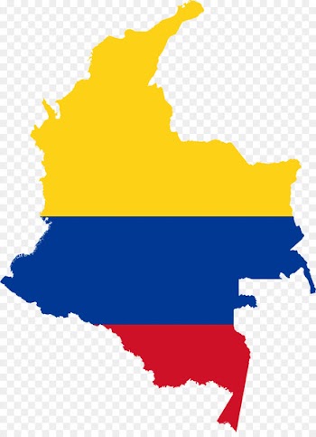 Flag of Colombia Blank map - colombia 