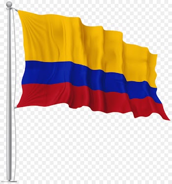 Flag of Colombia Flag of India - Flag 