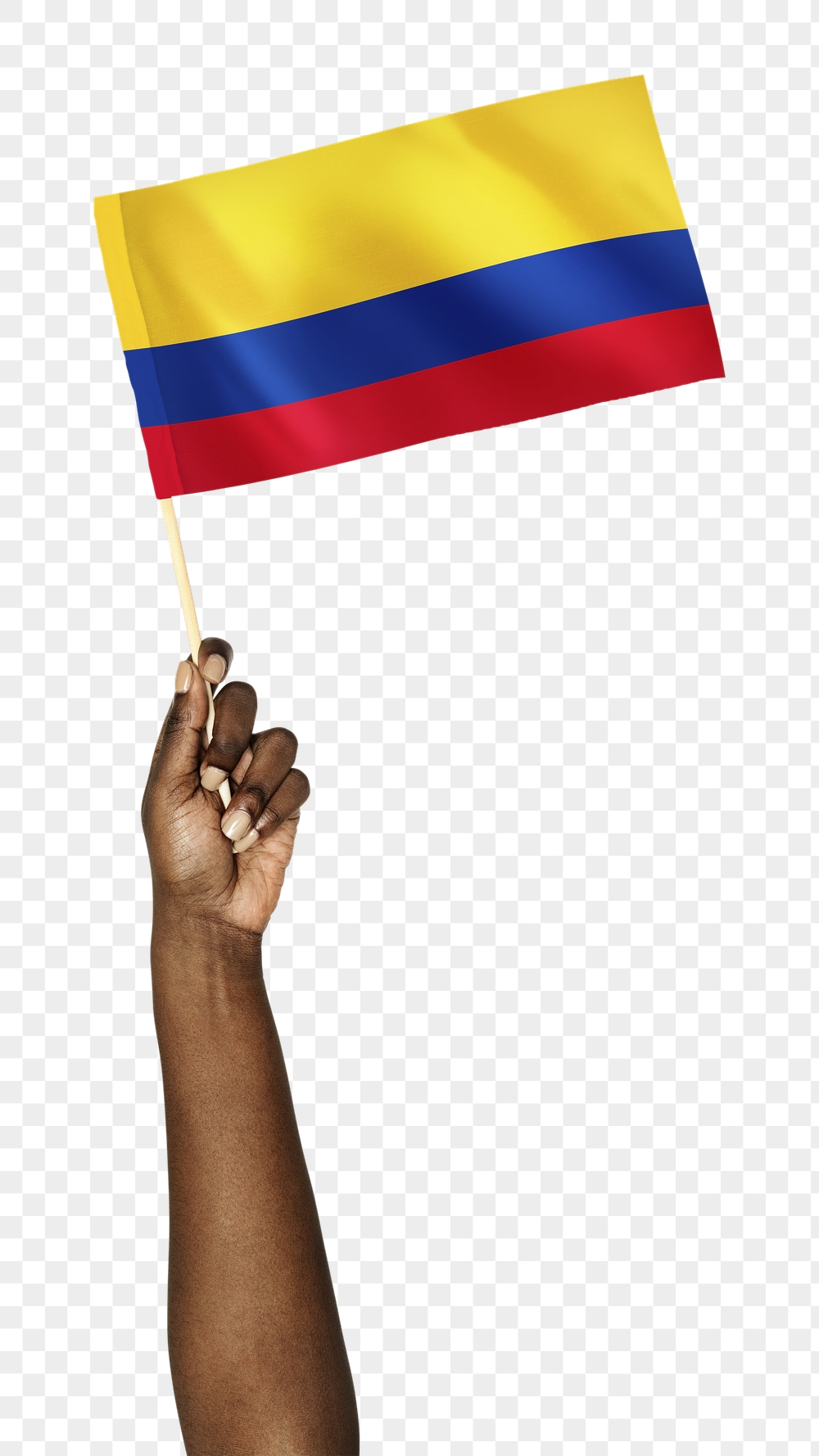 Flag of Colombia png in black | Free PNG - rawpixel