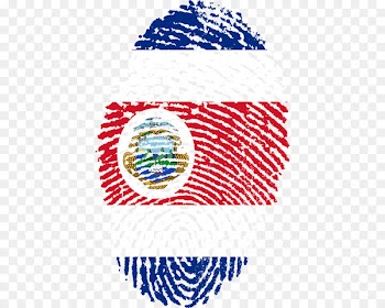 Flag of Costa Rica Thailand - Costa Rica Map 