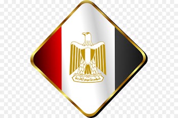 Flag of Egypt Coat of arms of Egypt Eagle of Saladin - egyptian vector 