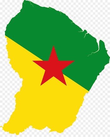 Flag of French Guiana Vector graphics The Guianas - virgo star map 