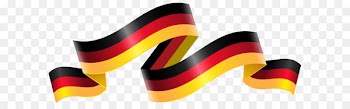 Flag of Germany - German flag streamers 