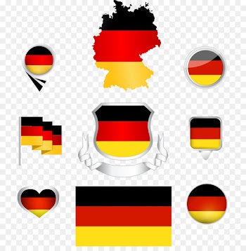 Flag of Germany National colours of Germany - Vector flag of Spain 