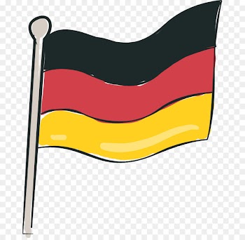 Flag of Germany National flag - German flag painted 