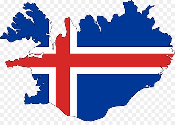 Flag of Iceland Icelandic Map National flag - map 