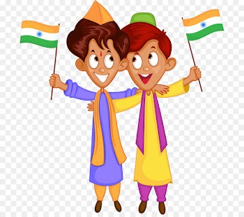Flag of India Clip art - Indian boy 