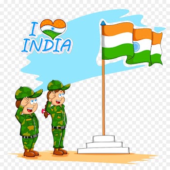 Flag of India Drawing Clip art - Flag salute soldiers buckle clip Free HD 
