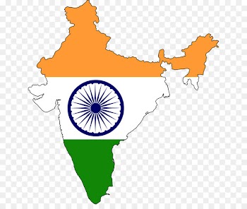 Flag of India Flag of the United States National flag - indian map 