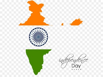 Flag of India National flag Map - India vector map with flag 